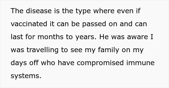 Text about risks at work due to family status, highlighting extra risky situations for those without kids.