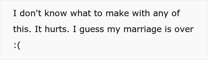 Alt text: Sad woman reflecting on her husband's departure after being hit on for the first time in his life.
