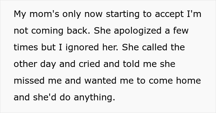 Text of a personal message about a teen&rsquo;s experience with mom&rsquo;s new boyfriend&rsquo;s kids wrecking his room and causing conflict.