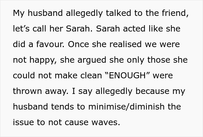 Woman&rsquo;s Kitchen Is Stripped Bare By House-Sitting Friends, Husband Begs Her To Stay Silent