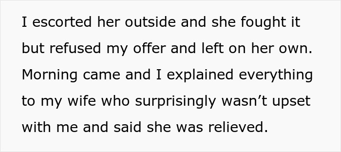 Text excerpt showing a new mom explaining how her mother-in-law annoyed her and ended up outside in the middle of the night. Text excerpt showing a new mom explaining how her mother-in-law annoyed her and ended up outside in the middle of the night.