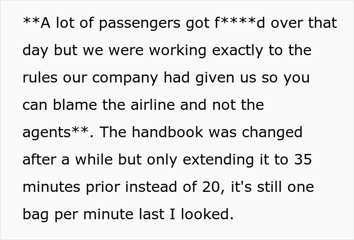 Airport employees protest manager after he removes their chairs, showing unity and dissatisfaction at the workplace.