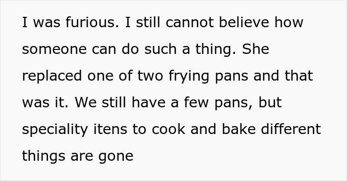 Woman&rsquo;s Kitchen Is Stripped Bare By House-Sitting Friends, Husband Begs Her To Stay Silent