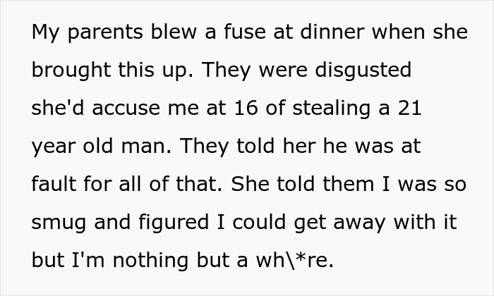 Woman storms out of sister’s engagement dinner after being accused of stealing her ex-fiancé causing family tension. Woman storms out of sister’s engagement dinner after being accused of stealing her ex-fiancé causing family tension.