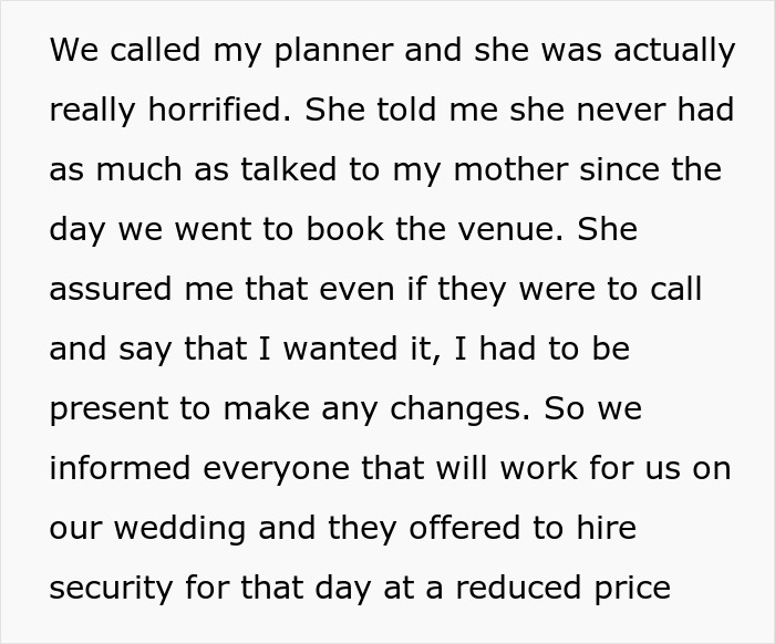 Couple books wedding venue 3 years in advance, shocked when pregnant sister demands changes for the event.