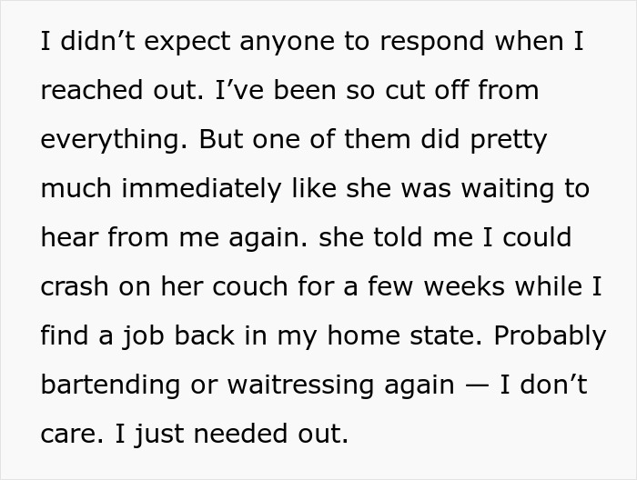 Text message conversation about personal struggles and finding support from a friend after suspecting boyfriend tampered with toothbrush.
