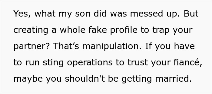 Text about wedding drama after groom&rsquo;s loyalty test fails and parents refuse to fund the couple&rsquo;s marriage.