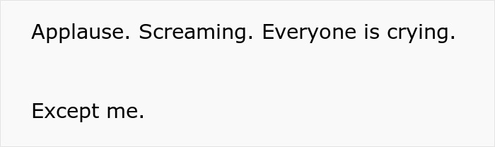 Text saying applause and screaming with everyone crying, highlighting a woman hosting baby shower after fertility struggles. Text saying applause and screaming with everyone crying, highlighting a woman hosting baby shower after fertility struggles.