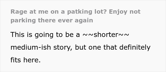 Parking Lot Rage At Military Base Ends Up With One Guy Getting A Ban From Parking There At All Parking Lot Rage At Military Base Ends Up With One Guy Getting A Ban From Parking There At All
