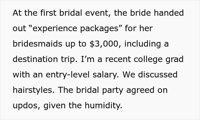 Woman refuses to wear a wig at brother's wedding causing a dispute over bridal party hairstyle choices. Woman refuses to wear a wig at brother's wedding causing a dispute over bridal party hairstyle choices.