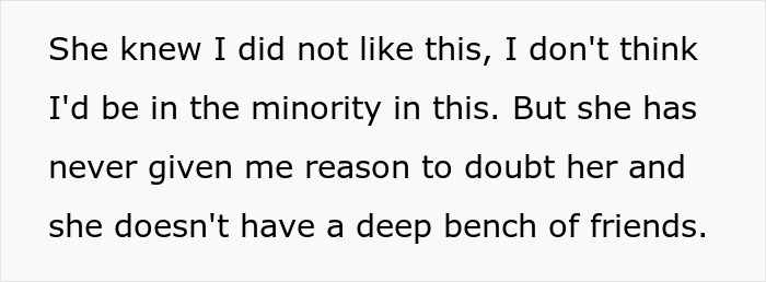 Text excerpt about wife&rsquo;s catch-up with her ex causing husband to wonder what&rsquo;s going on, expressing distrust and friend concerns.