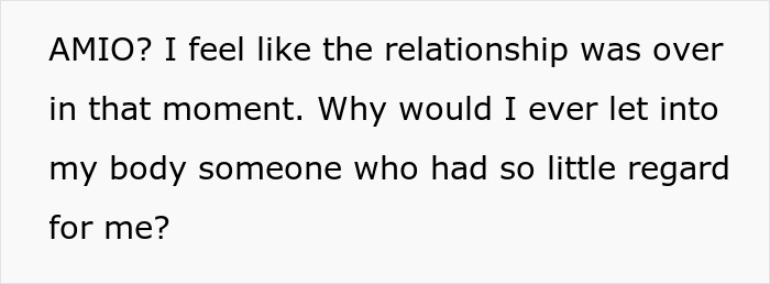 Text on screen showing emotional quote about a relationship ending and feeling disregarded by a partner.