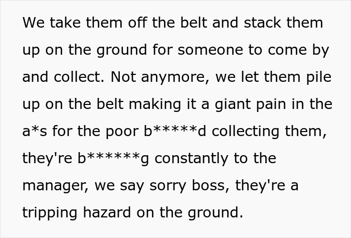 Airport employees unite in protest after manager removes their chairs, causing workplace tension and discomfort.