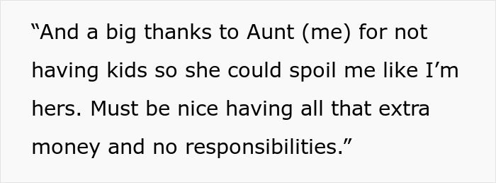 Niece Publicly Mocks Aunt’s Child-Free Life, Is Shocked When Her College Fund Disappears Niece Publicly Mocks Aunt’s Child-Free Life, Is Shocked When Her College Fund Disappears