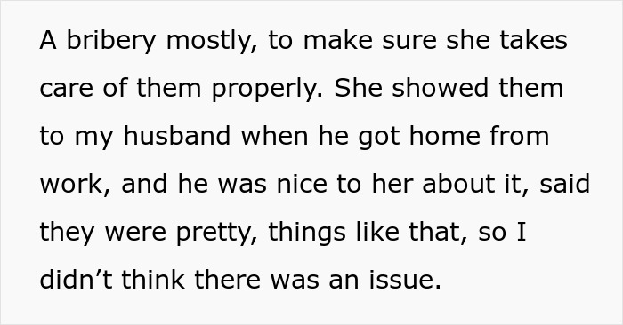Text excerpt discussing a dad’s reaction after finding out his wife took their daughter to get her ears pierced. Text excerpt discussing a dad’s reaction after finding out his wife took their daughter to get her ears pierced.