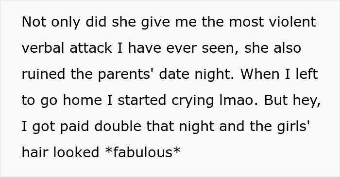 Babysitter dyes girls&rsquo; hair pink, causing grandma to react strongly about the girls&rsquo; well-being and hair color.