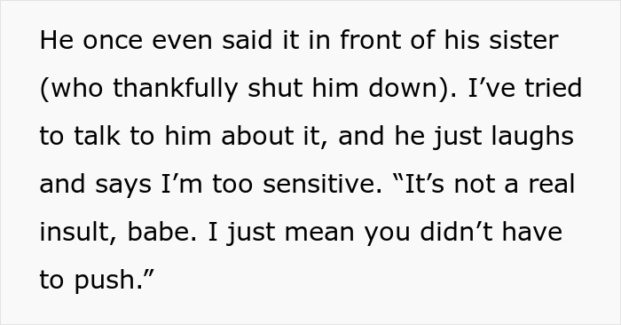 Man Can&rsquo;t Let Go That GF Had An Emergency C-Section, Is Upset She&rsquo;s Sensitive About It