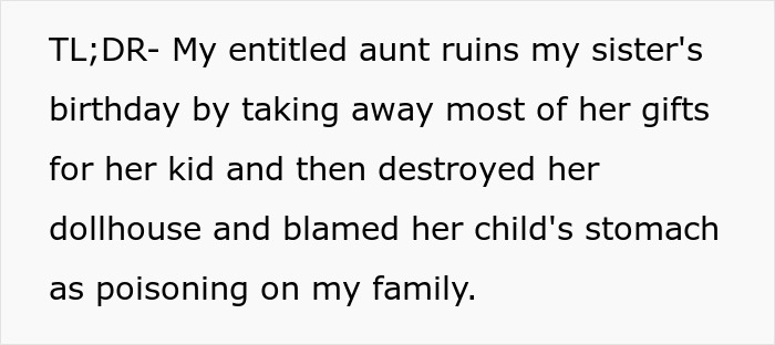 Alt text: Girl’s 11th birthday turns sour as visiting relatives demand cake, gifts, and full attention, causing family tension. Alt text: Girl’s 11th birthday turns sour as visiting relatives demand cake, gifts, and full attention, causing family tension.