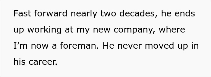 Text describing a man getting revenge 20 years after a friend messed with him in a satisfying and petty way. Text describing a man getting revenge 20 years after a friend messed with him in a satisfying and petty way.
