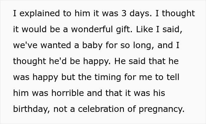 Woman surprises husband with pregnancy test as birthday gift, capturing his shocked and unexpected reaction. Woman surprises husband with pregnancy test as birthday gift, capturing his shocked and unexpected reaction.