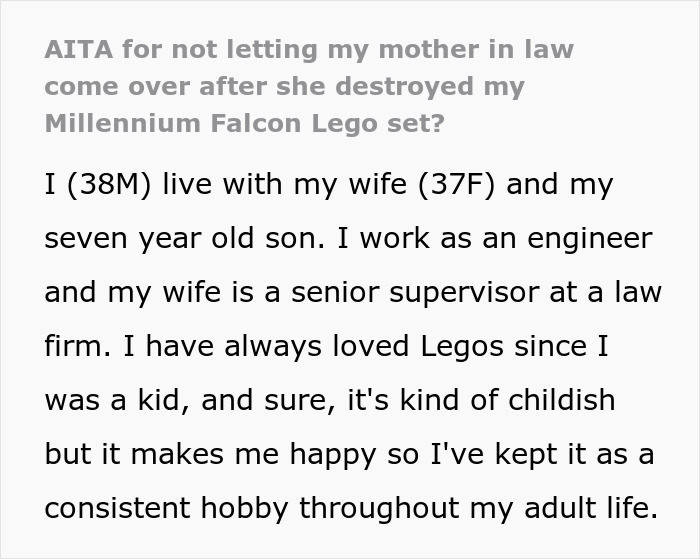 &ldquo;Be A Real Man&rdquo;: MIL Wrecks Man&rsquo;s Lego Set To Prove A Point, Gets Herself Banned From The Home