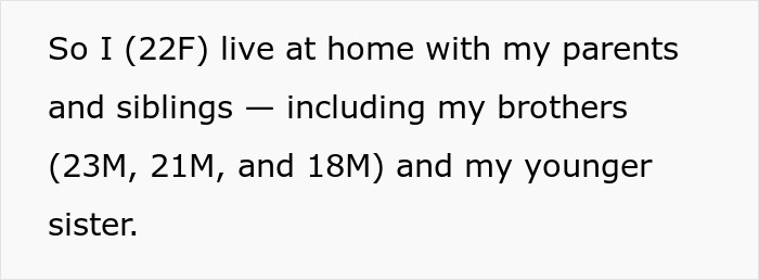 Woman boycotts doing chores at sexist parents' house until her brothers help clean, challenging traditional gender roles. Woman boycotts doing chores at sexist parents' house until her brothers help clean, challenging traditional gender roles.