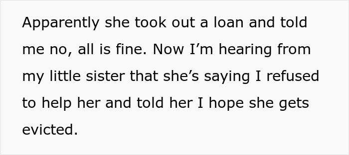 Text message conversation about sister refusing to help with debts and calling her an idiot over past loan issues. Text message conversation about sister refusing to help with debts and calling her an idiot over past loan issues.