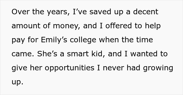 Niece Publicly Mocks Aunt’s Child-Free Life, Is Shocked When Her College Fund Disappears Niece Publicly Mocks Aunt’s Child-Free Life, Is Shocked When Her College Fund Disappears