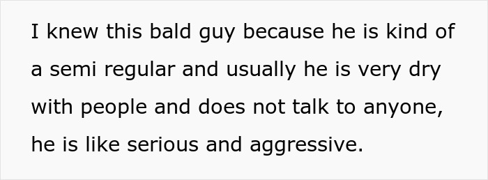 Text describing a man's experience with gym flirting going badly, reflecting why women hate it.