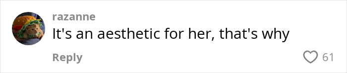 Comment on social media post saying It's an aesthetic for her, discussing people over 200 lbs and Pilates controversy.