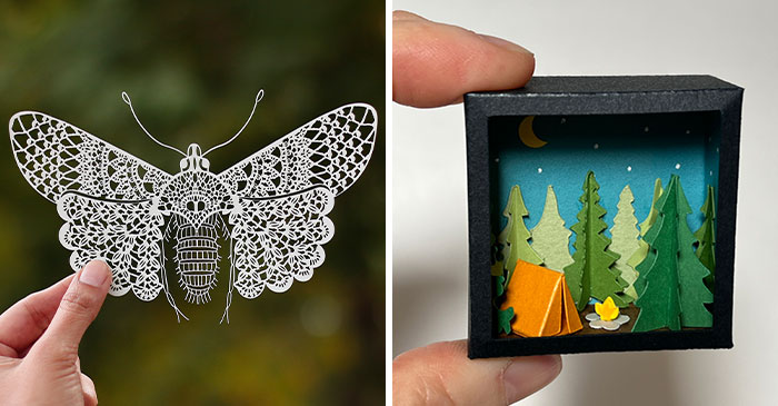 From Intricate Cutouts To Colorful Collages: Bored Panda’s 50 Favorite Paper Artworks, Created By Talented Artists