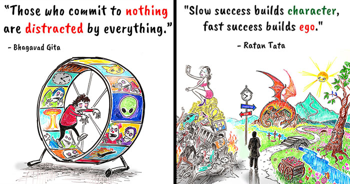 This Artist Created 50 Illustrations That Might Change How You Think About Life