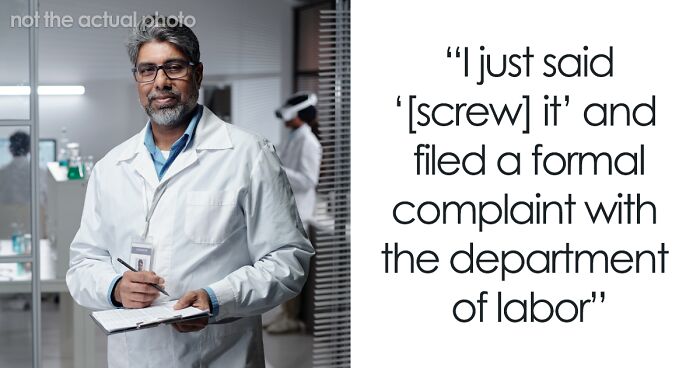 Woman Reports Boss For Taking Away Chairs Among Other Things, Watches Him Sweat