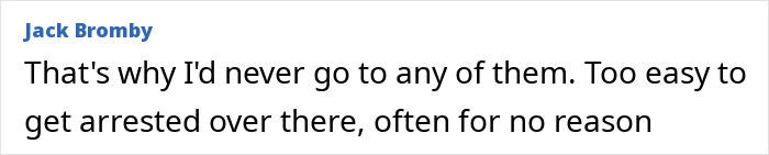 Comment mentioning risk of getting arrested easily, relating to father of four with 37 followers jailed over deleted tweet case.