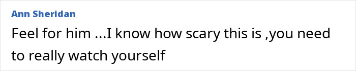 Comment expressing sympathy for a father of four jailed for 10 years over a deleted tweet with only 37 followers.