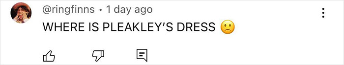 Social media comment from Disney fans expressing outrage over Pleakley's changed look in Lilo & Stitch live-action.