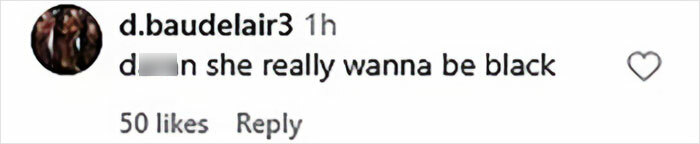 Screenshot of a social media comment reacting with controversy to Alabama Barker’s racy bikini photoshoot and weight-loss medication. Screenshot of a social media comment reacting with controversy to Alabama Barker’s racy bikini photoshoot and weight-loss medication.