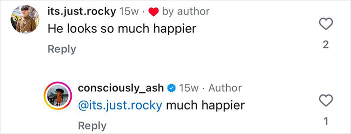 Screenshot of social media comments showing users discussing a former pole dancer turned monk sparking mixed reactions.