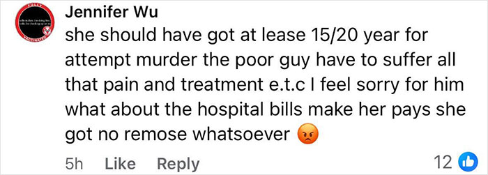 "Not Long Enough": Woman Who Set Male Friend On Fire Over Sexist Joke Gets Handed Her Sentence