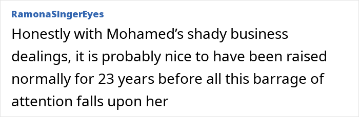 Gigi and Bella Hadid discussing family matters involving a secret sister revealed from their father's past. Gigi and Bella Hadid discussing family matters involving a secret sister revealed from their father's past.