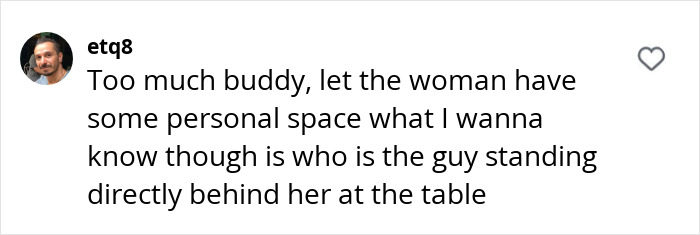 Person commenting about Angelina Jolie's uncomfortable moments with bodyguard, expressing concern over personal space.