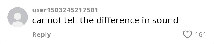 Comment on TikTok video saying cannot tell the difference in sound, related to Chinese TikToker&rsquo;s impression of U.S. President.
