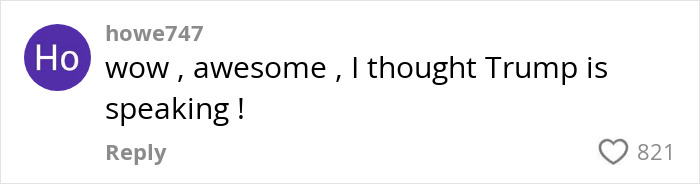 Comment on Chinese TikToker&rsquo;s impression of U.S. President Trump going viral, expressing amazement and surprise.