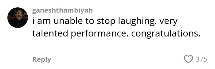 Comment praising a Chinese TikToker&rsquo;s viral impression of U.S. president as a very talented performance.