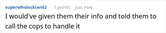 Screenshot of an online comment about a millionaire deciding to run out before paying the bill, viewed on a web page.