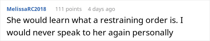 Reddit comment about MIL secretly rehoming dog during couple&rsquo;s honeymoon and resulting police report fallout.