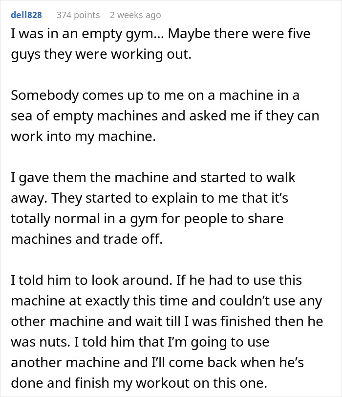 Man watches gym flirting fail while observing awkward machine sharing and explaining why women hate it in the gym setting.