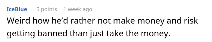 Comment discussing a petty revenge after an Airbnb host tries to increase the price last minute.