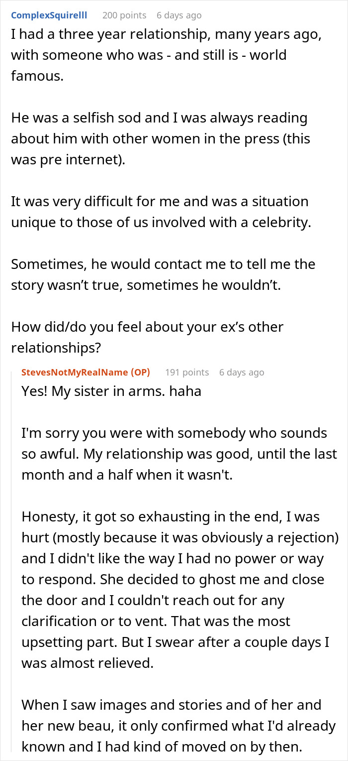 Man shares what it was really like to date a famous actress, including challenges and emotional experiences.