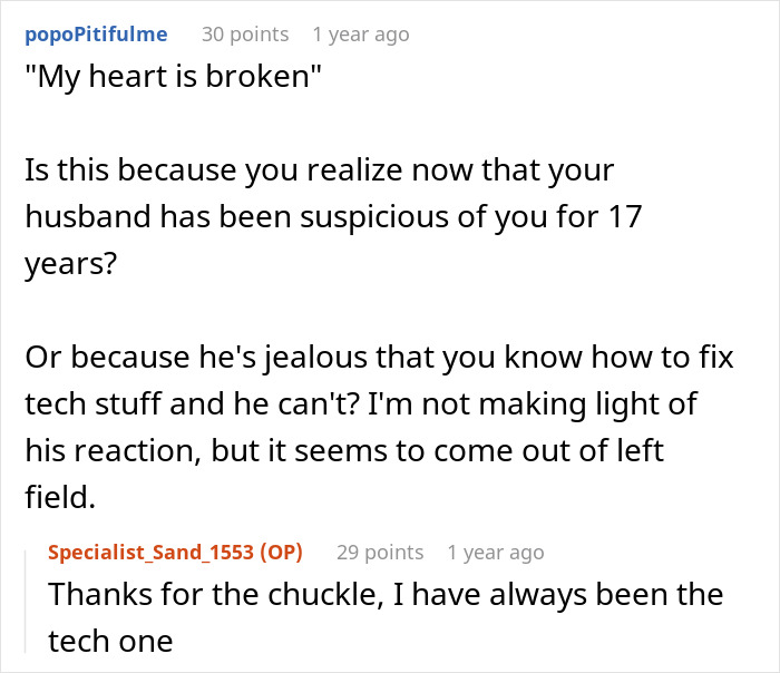Text conversation showing a woman heartbroken after husband demands paternity test for their teen son. Text conversation showing a woman heartbroken after husband demands paternity test for their teen son.
